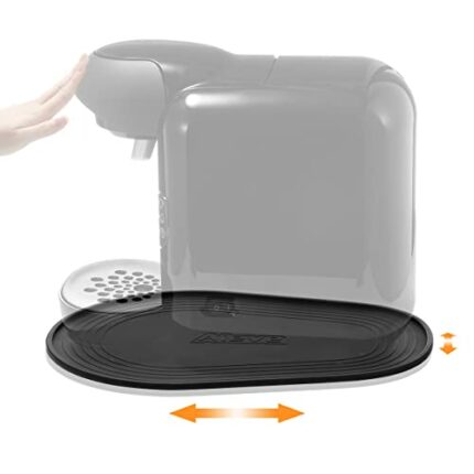 Aieve Silicone Mats for Under Coffee Machine, Coffee Machine Mat Espresso Machine Mat Coffee Maker Mat Compatible with Tassimo, KRUPS KP123B40,‎