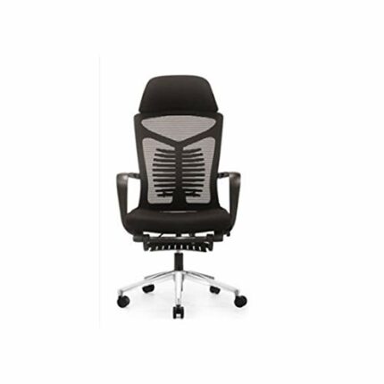 DINGZZ Computer Chair Home Office Swivel Chair Backrest Massage Chair Mesh High Backrest Flat Recliner (Color : Style 2)