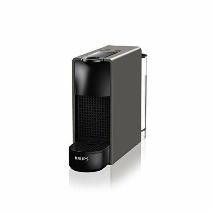 Krups Nespresso Essenza Mini Capsule Coffee Maker, 19-Bar Coffee Machine with 2 Coffee Programmes, Ultra-Compact Size and Auto-Off Function, 1450