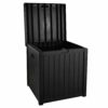EHHLY Pool Storage Deck Box Outdoor Waterproof, Small Toy Storage Box for Patio 52 Gallon, Portable Porch Storage Box Durable Extra Seat for Pati