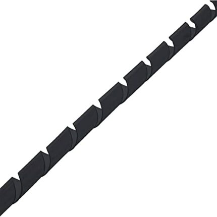 InLine® 18 mm 59946P Coiled Cable 10 m Black