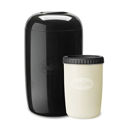 EasiYo Black Yogurt Maker 1KG with Jar & Instructions | Yoghurt Maker