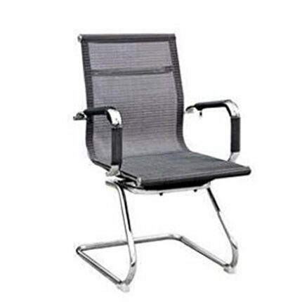 ZCMEB Mid-Back Big Ergonomic Office Lumbar Support Mesh Computer Desk Task Chair