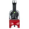 Yonanas 988RD Deluxe Frozen Dessert Maker Premium Chrome Design Dairy Fruit Soft Serve is Vegan Alternative to Ice Cream BPA Free Dishwasher Safe