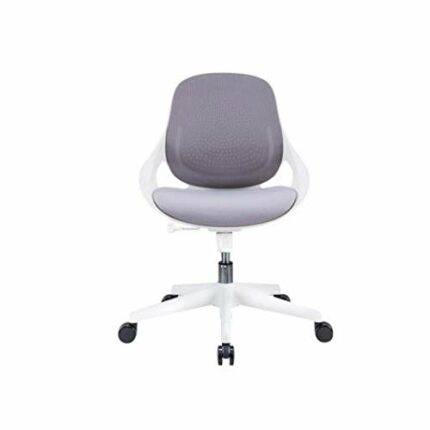 WALNUT Ergonomics Office Chair Comfortable Simple Computer Chair Dormitory Seat Study Swivel Chair (Color : Gray)