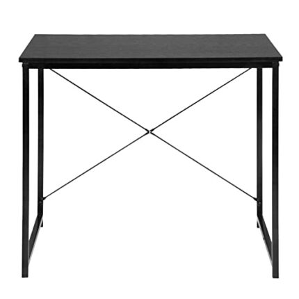 CZDYUF Computer Desk Chipboard Steel Work Table Writing Table X shape Structure Standing Desk for Home Office Furniture