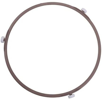 Pireunthera 1PCS Microwave Support Ring Microwave Turntable Ring Microwave Plate Roller for Glass Plate Tray Supporting, Brown