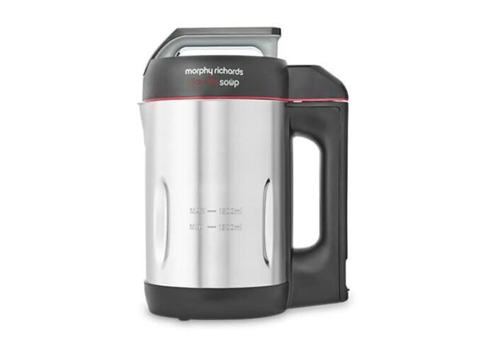Morphy Richards Saute and Soup Maker 501014, Brushed Stainless Steel, 1.5L