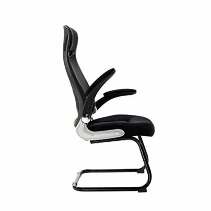 ygqbgy Furniture Mesh Side Reception Chair Office Chair Ergonomic Mesh Mid-Back Computer Desk Chair