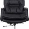 ZXFYHD Desk Chair,Office Chair Extra Padded, Swivel Lazy Pu Leather Exclusive Home Computer Lounge Chair Gaming Recliner Design