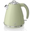 Swan SK19020BLN Retro Jug Kettle, Fast Boil, Easy Pour, 360 Degree Base, 1.5L, 3KW, Blue