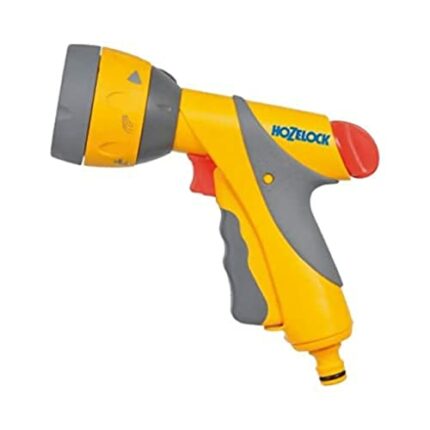 HOZELOCK - Multi-Jet Spray Gun Plus : Ideal for Daily or Intensive Use, Multi-task Gun, Ergonomic, Easy-to-use, Lockable and Flow-controlled: 6 S