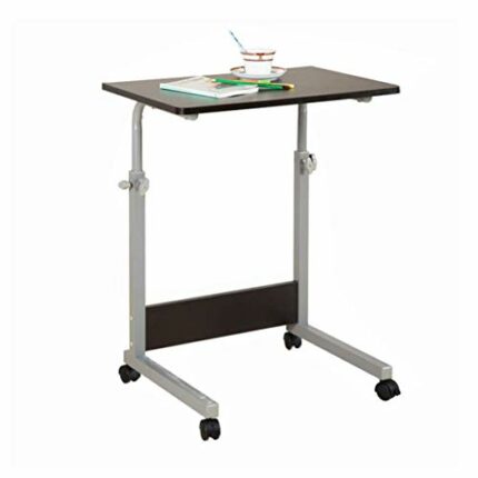 WALNUT Height Adjustable Office Desk, All-Purpose Utility Table, Sit to Stand Up Desk Home Computer Desk