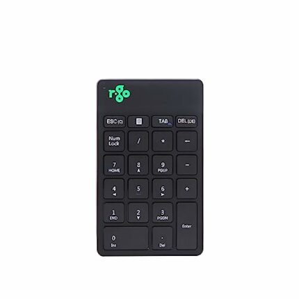 R-GO NUMPAD BREAK ERGONOMIC NUMERIC WIRELESS KEYPAD BLACK