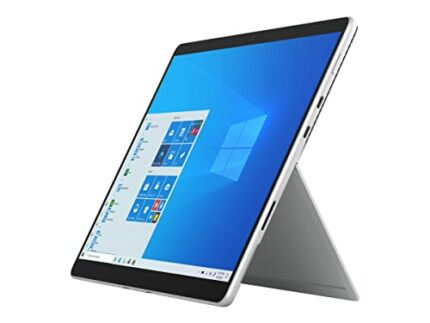 Microsoft EFI-00019 Surface Pro 8 Tablet, Intel Core i7 Processors 11 Generation, Wi-Fi 6 (802.11ax), Platinum, 1000 GB Internal Storage Capacity