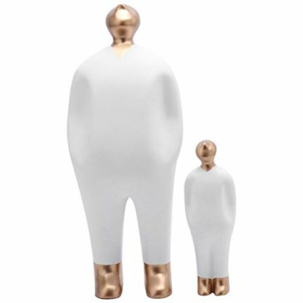 CXJJ Modern Tabletop Statues，desktop Crafts，decorative Artwork for Home or Office Office home bedroom living room