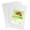 Vacuum Food Sealer Bags 15 x 20 cm, Gokilife Vacuum Sealer Bags for Food Saver, Heavy Duty, BPA Free, Seal a Meal, Embossed Pre-Cut Bags for Food