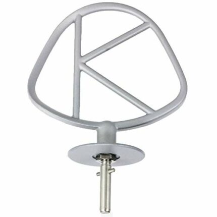 SPARES2GO Aluminium Chef K Beater for Kenwood Stand Mixer Whisk Attachment A701 A901 KM (Replacement for Circlip Type)
