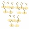 PRETYZOOM 3 Sets White Stand Wreath Hanger Wall Fixing Hook Hanger Anchor Hook Accessories to Rotate Screw Hook Hook up Wreath Ceiling Wall-Mount