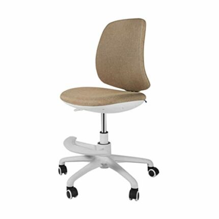 TWDYC Home computer chair lift swivel chair simple study desk chair small chair learning office chair without armrest