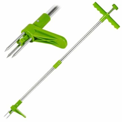 Steel Weed Puller Twister Claw Weed Remover Weeding Root Killer Garden Hand Tool Weeder