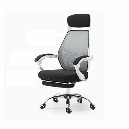 Ygqbgy Computer Chair Home Office Chair Reclining Swivel Chair Mesh Seat Lunch Break Chair Gaming Chair