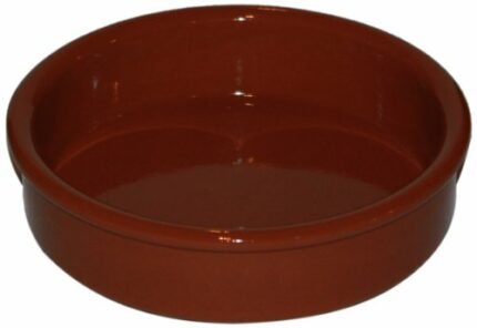 Amazing Cookware Natural Terracotta 11cm Round Dish,Brown
