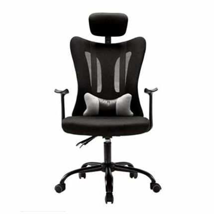 ygqbgy Study/Office Chair Gaming Seat Pc Gamer Chair Rotating Office Furniture with Handrails Mesh Chair