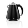 Swan SK19020BLN Retro Jug Kettle, Fast Boil, Easy Pour, 360 Degree Base, 1.5L, 3KW, Blue