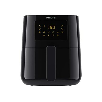 Philips Airfryer 3000 Series L, 4.1L (0.8Kg), 13-in-1 Airfryer, 90% Less fat with Rapid Air Technology, Digital, Recipe app (HD9252/91)