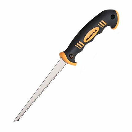 Gunpla 150mm Drywall Saw Pad Keyhole Wallboard Plywood Jab Hand Saws with Soft-Grip Handle Ideal for Cutting Plasterboard, Wallboards, Ceiling &