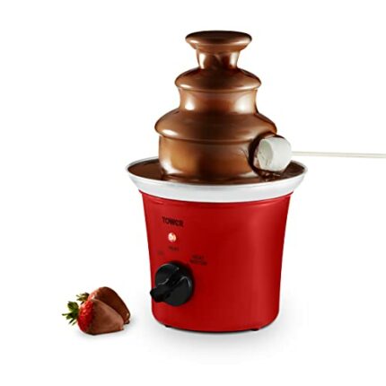 Tower T19043RD Chocolate Fountain, Plastic, 750 W