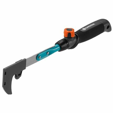 Gardena combisystem Patio Weeder: Weed scraper for removing moss and weeds in paving joints, hardened stainless steel blade with double-sided gri