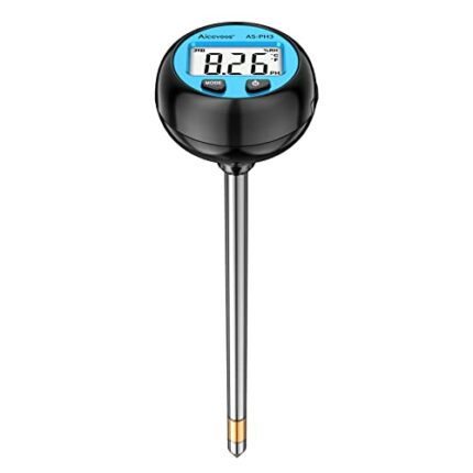 Aicevoos Soil PH Tester 3-in-1 Soil Moisture/Temperature/PH Tester Soil Moisture Meter, Plant Moisture Meter, Plant Watering Indicator for Garden