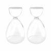 YWNYT Avocado Seed Starter Vase, 2Pcs Avocado Seed Sprout Starter Avocado Vase Pot for Growing Planter, Avocado Tree Growing Kit Glass Vases Seed