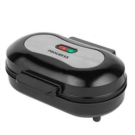Progress EK4213PH Dual Omelette Maker - Easy Clean Non-Stick XL Double Plates, Non Flip Egg Cooker, Multifunctional Meal Maker For Breakfast, Mai
