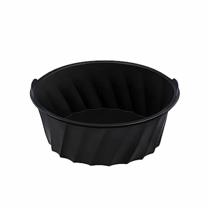Silicone Slow Cooker Liners Compatible for Crock Pot 6 QT, 6 Quart Oval Slow Cookers, Reusable Silicone Slow Cooker Liner For Crock Pot black BPA