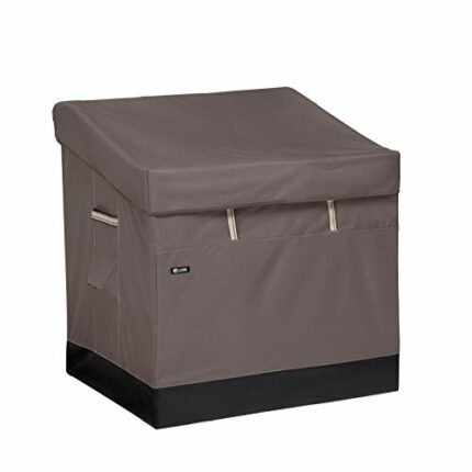 Classic Accessories Ravenna Water-Resistant 85 Gallon Deck Box, outdoor storage box 32"L x 28"W X 30"H