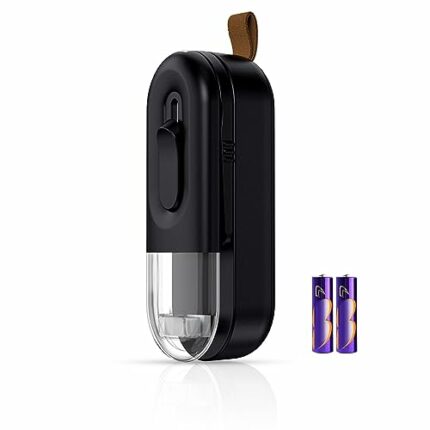 ORIA Mini Bag Sealer, Mini Handheld Bag Heat Vacuum Sealer, 2 in 1 Plastic Bag Sealer and Cutter, Portable Heating Sealer for Snack Bags Plastic