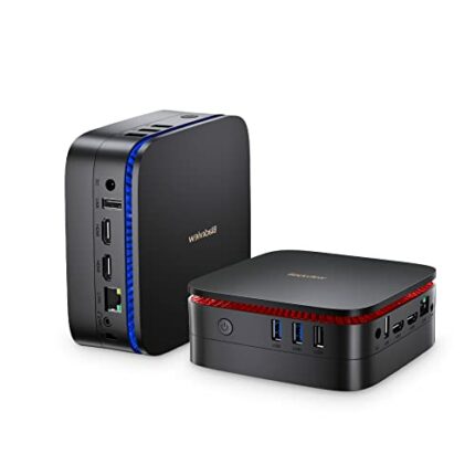 Blackview MP60 Mini PC, 8GB RAM 256GB M.2 SSD,Intel 11th Gen N5095(up to 2.9GHz), Mini Desktop Computers, Windows 11 Pro, Dual-Band Wi-Fi, BT 4.2