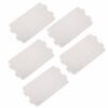 5Pcs/Set Microwave Oven Parts, Universal Mica Plates Sheets Waveguide Cover Replacement Accessory for Home Kitchen Office Hospital