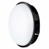 20W White Flush Wall Mounted Round Bulkhead LAMP, IP65, 1600Lm, 3000K Warm White, Perfect for Indoor, Outdoor, Bathroom, Hallway, Corridor, Utili
