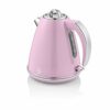 Swan SK19020BLN Retro Jug Kettle, Fast Boil, Easy Pour, 360 Degree Base, 1.5L, 3KW, Blue