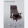 ZXFYHD Desk Chair,Office Chair Multifunction PU Leather High Back Chair Ergonomic Adjustable Task Chair With Large Seat Tilt Function