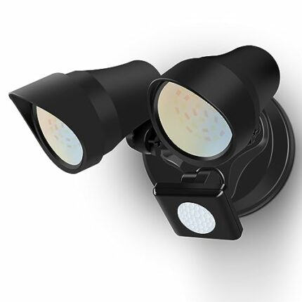 ALUSSO LED Security Light Outdoor Motion Sensor 30W PIR Flood Lights Outside, IP54 Waterproof Floodlights 3000K 4000K 6500K Adjustable Wall Light
