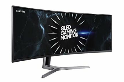 Samsung Odyssey G9 C49RG90SSR - QLED monitor - curved - 49" (48.8" viewable) - 5120 x 1440 Dual Quad HD @ 120 Hz - VA - 1000 cd/m² - 3000:1-4 ms
