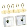 PRETYZOOM 2 Sets Plant Hook Ceiling Wall Mount Hook Ceiling Anchor Hooks Outdoor Garland Hooks pots for Outdoor Plants Metal Clothes Rack Heavy D