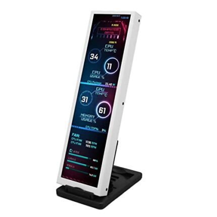 8.8 Inch Computer Temp Monitor, PC Temperature Display, PC Sensor Panel for AIDA64 CPU GPU SSD Data Monitor, IPS Touch, for Raspberry Pi for Linu