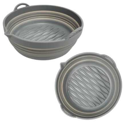 Ninja Air Fryer Liners - Reusable BPA Free Air Fryer Silicone Liner, 7.5 Diameter - Perfect Kitchen cookware for Pasta & Soup. Use with Ninja Foo