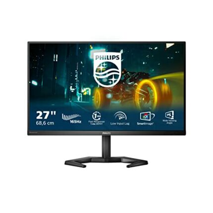 Philips Gaming 27M1N3200VS - 27 inch FHD Monitor, 165Hz, VA, 1ms, Smart Image, Low input lag, Speakers (1920 x 1080 @ 165Hz, 250  cd/m², HDMI 2.0
